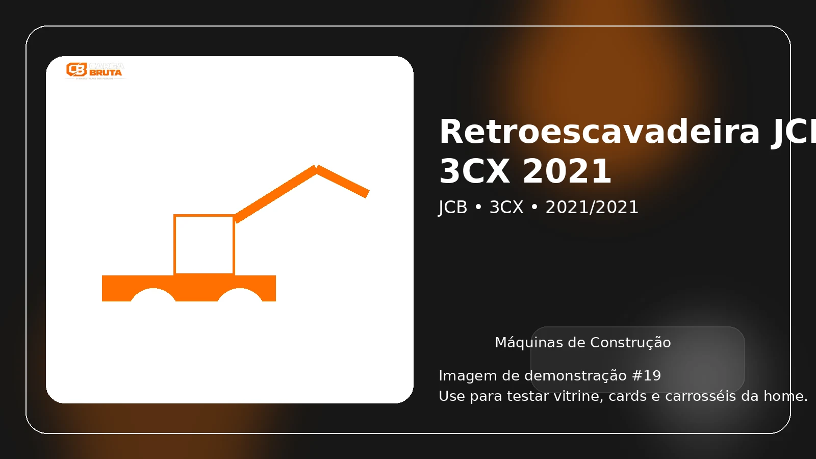 Retroescavadeira JCB 3CX 2021