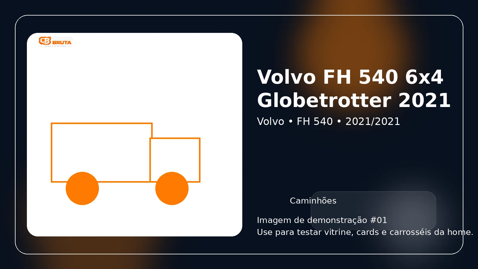 Volvo FH 540 6x4 Globetrotter 2021